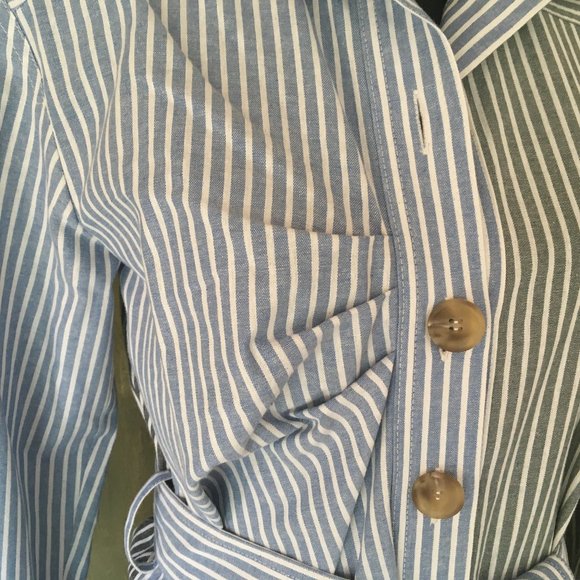 Rejina Pyo Striped Button Front Dress Size S - Picture 3 of 11